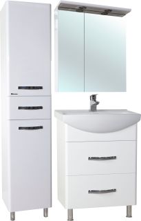 Тумба под раковину Bellezza Анкона 60см белый 00000006130